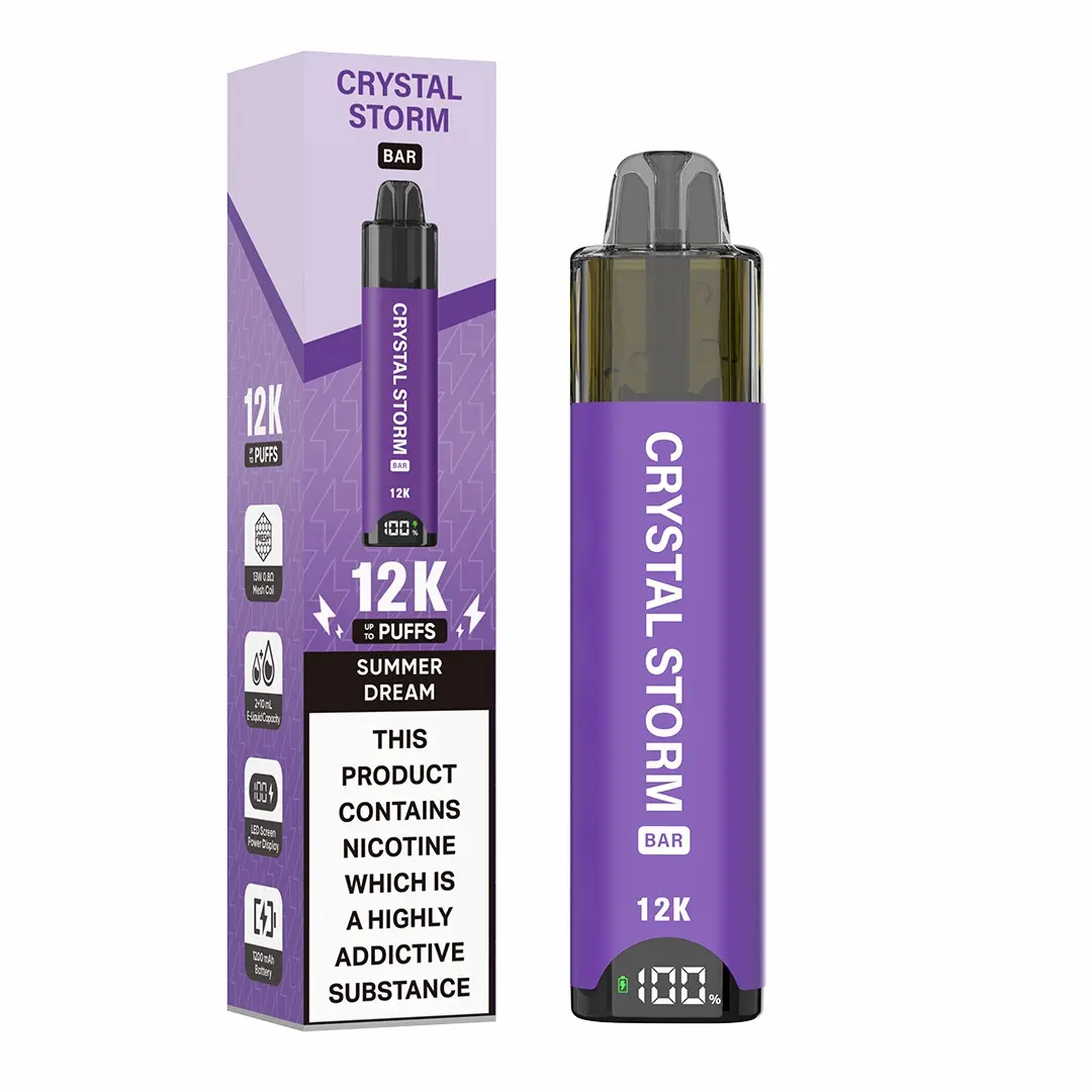 Crystal Storm Bar 12K Prefilled Pod Kit - Summer Dream